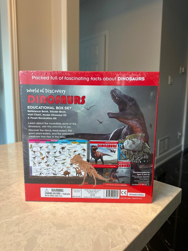 World of Discovery: Dinosaurs Educational Box Set - photo 3