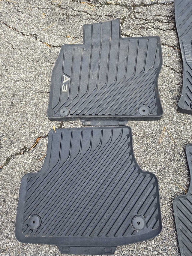 all season weather rubber mat Audi a3 - photo 2