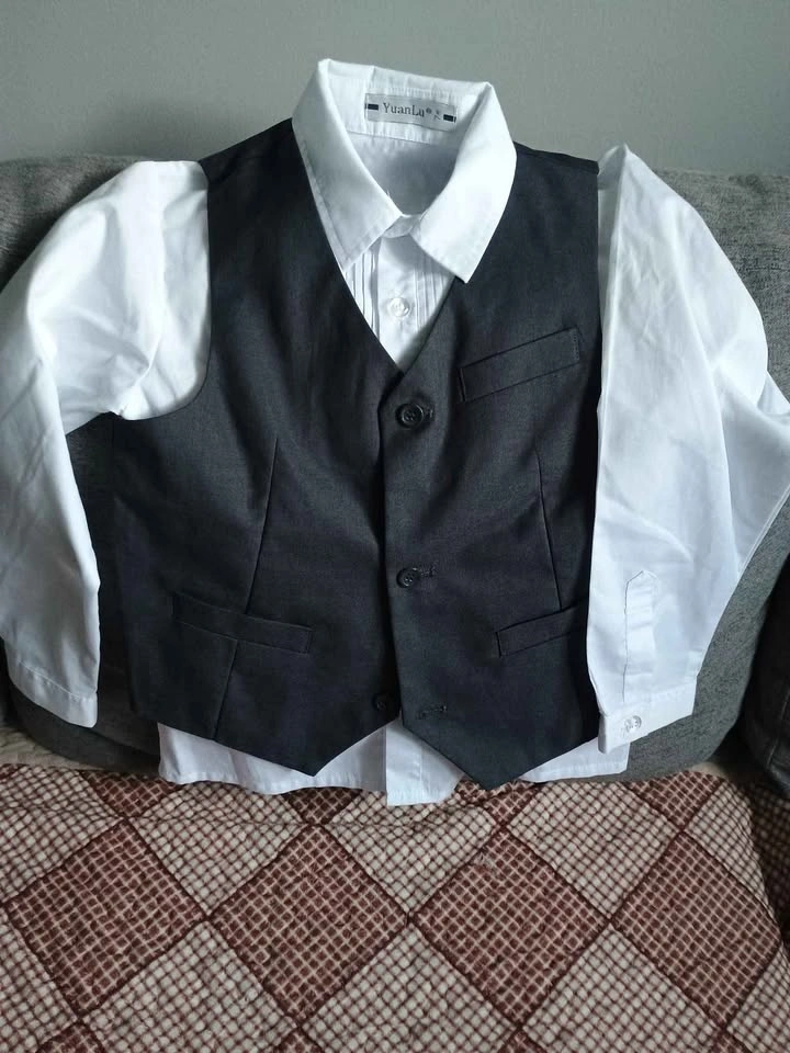 YuanLu Boys suit Shirt Set Size 7 - photo 2