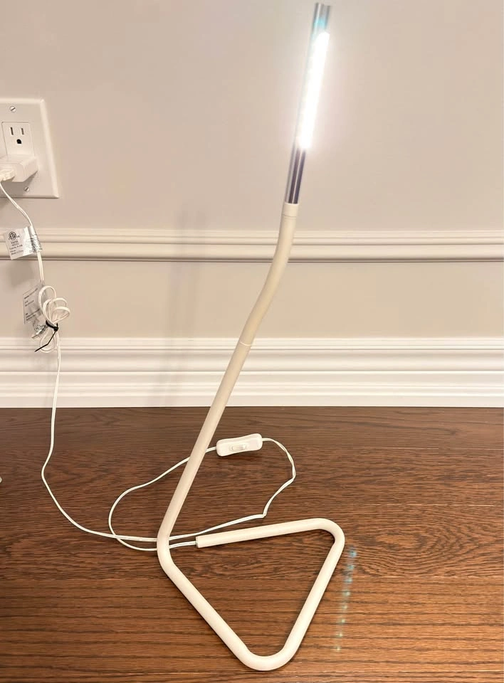 IKEA Modern White Flexible LED Desk Lamp - photo 2