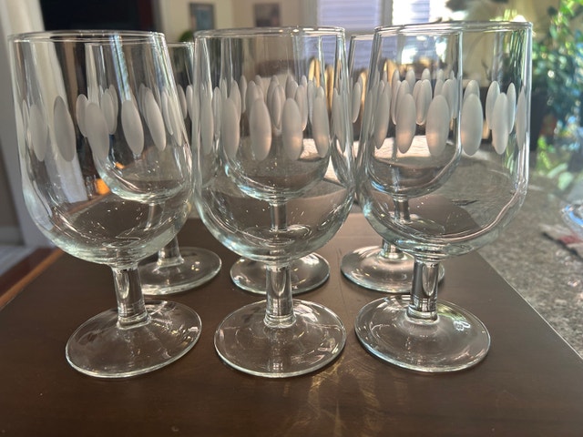 MCM Scandinavian Wine Glasses
