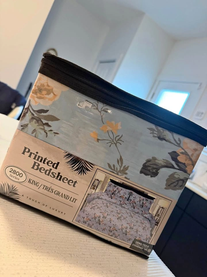 Printed bedseets - King Size