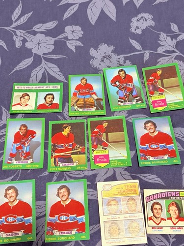 1974-75-76 OPC Montreal Canadiens 16 Card Lot - photo 2