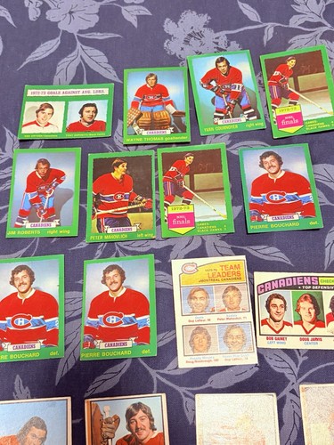 1974-75-76 OPC Montreal Canadiens 16 Card Lot - photo 3