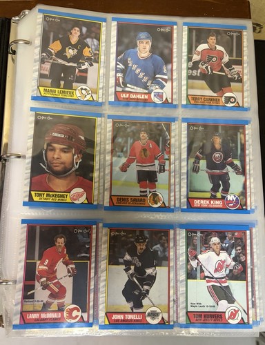 1989-90 OPC & Topps Complete Sets (Gretzky Lemieux Sakic)