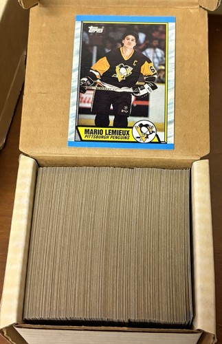 1989-90 OPC & Topps Complete Sets (Gretzky Lemieux Sakic) - photo 4