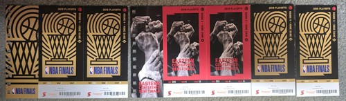 2019 Toronto Raptors NBA Finals Game 3 Ticket & Kawhi Shot