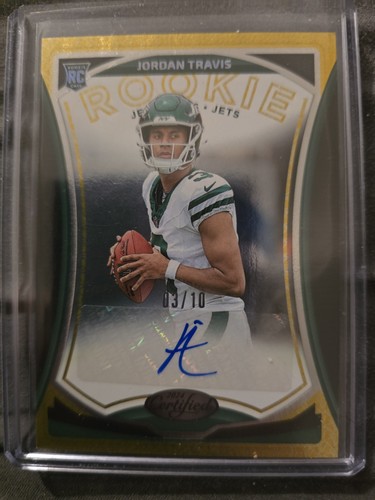 2024 Certified Jordan Travis GOLD Rookie AUTO 03/10