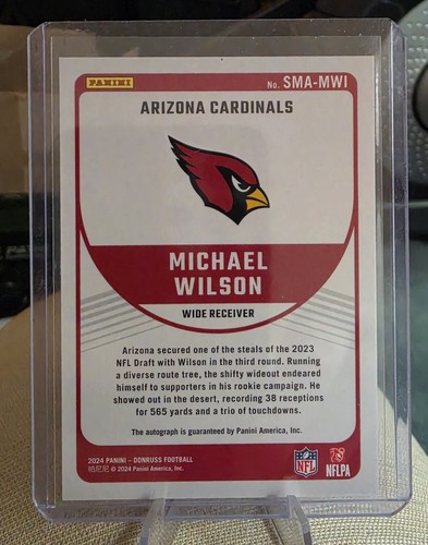 2024 Donruss Michael Wilson Signature Marks Auto Cardinals - photo 2