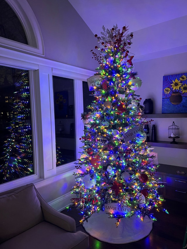 9 ft pre-lit Aspen Artificial Christmas Tree - photo 4