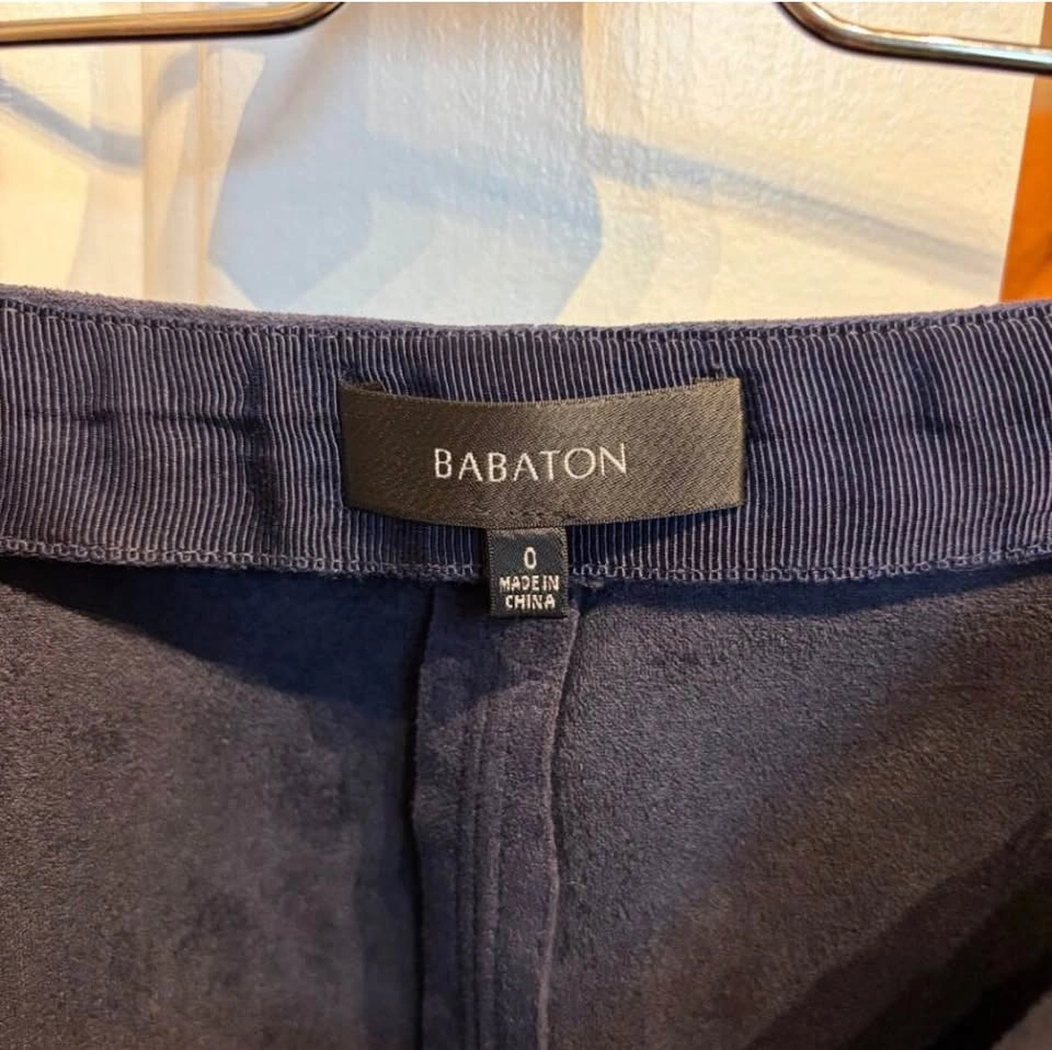 NWT Babaton x Aritzia Chuck Faux Suede Midi Pencil Skirt - photo 4