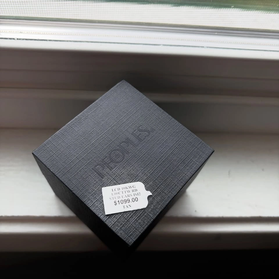 NWT 1.00 CTTW Lab-Grown Diamond Solitaire Stud Earrings - photo 3