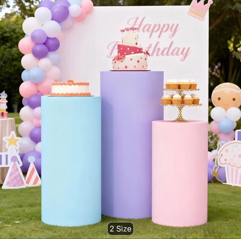 Cylinder Pedestal Covers Set rental