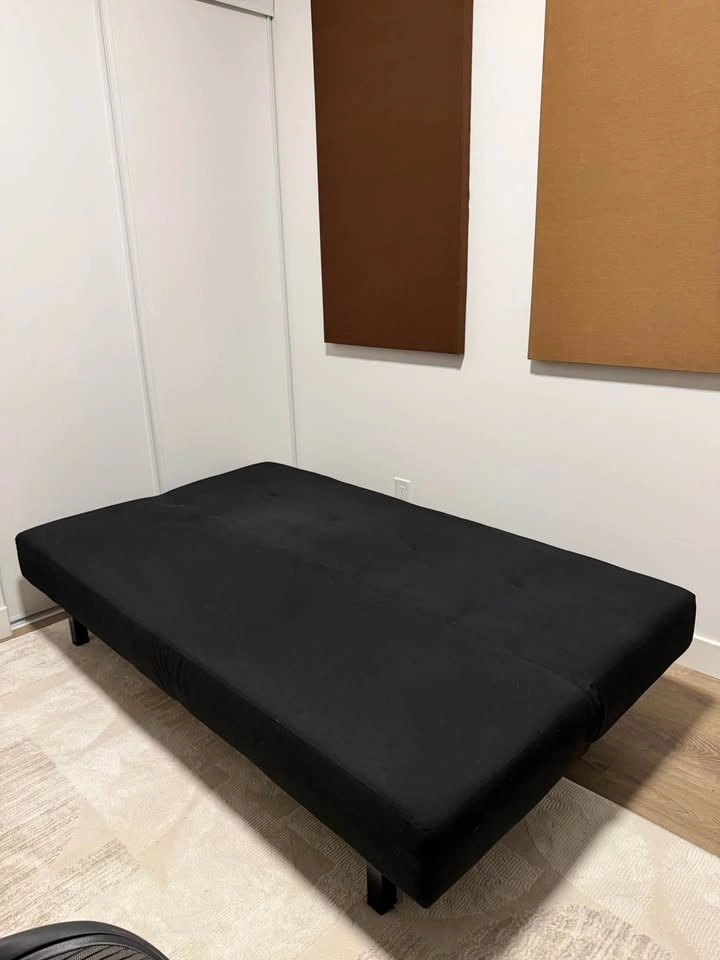 IKEA Balkarp Futon Sofa Bed (Black) - photo 2