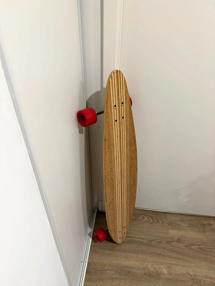 Magneto Bamboo Pintail Longboard