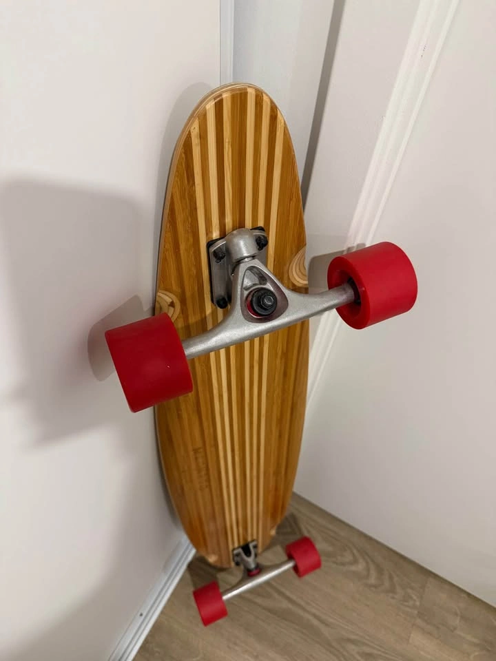 Magneto Bamboo Pintail Longboard - photo 5