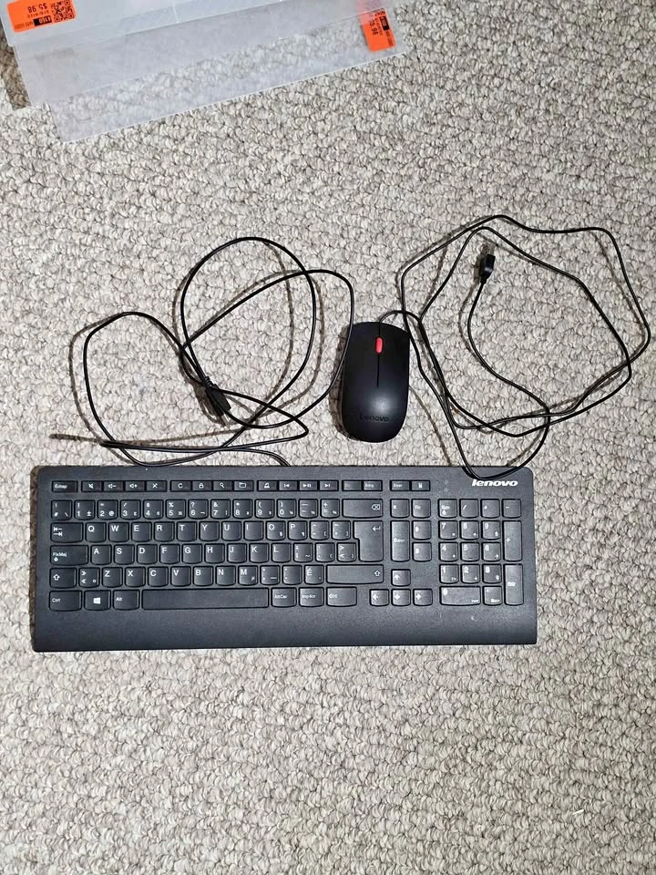 Lenovo Wired Keyboard and Mouse Combo