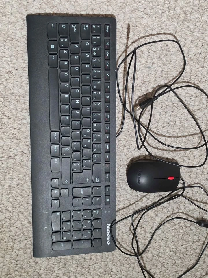 Lenovo Wired Keyboard and Mouse Combo - photo 2