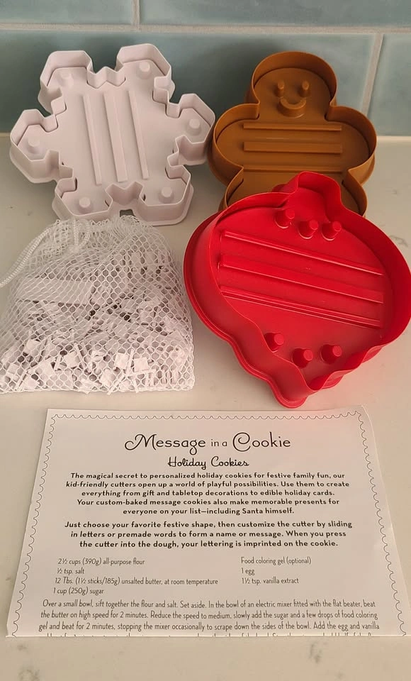 William Sonoma Christmas Message in a cookie - photo 2