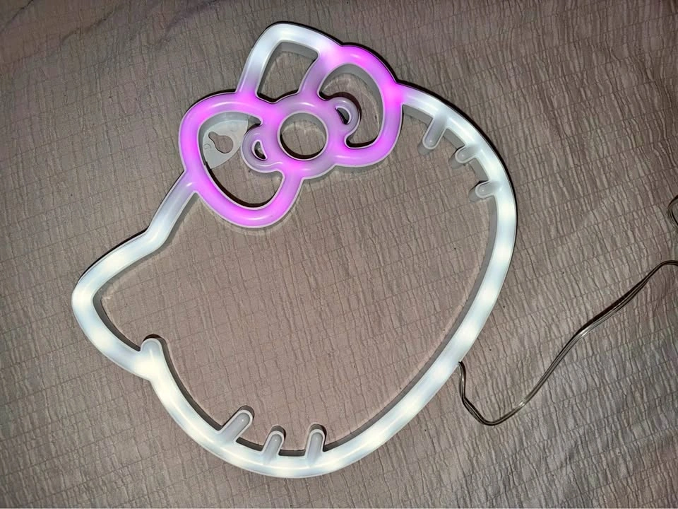 Small Hello Kitty LED Neon Sign