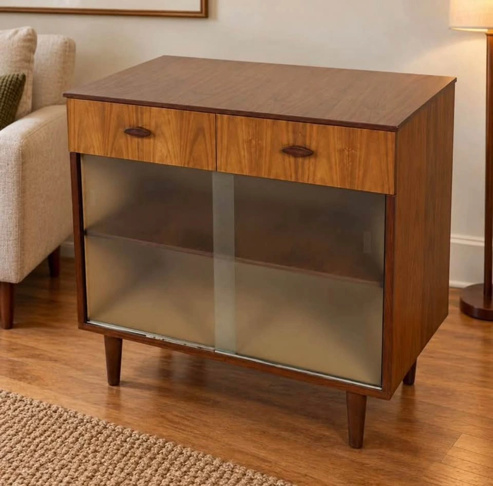 MCM Cabinet Glass Doors - photo 2
