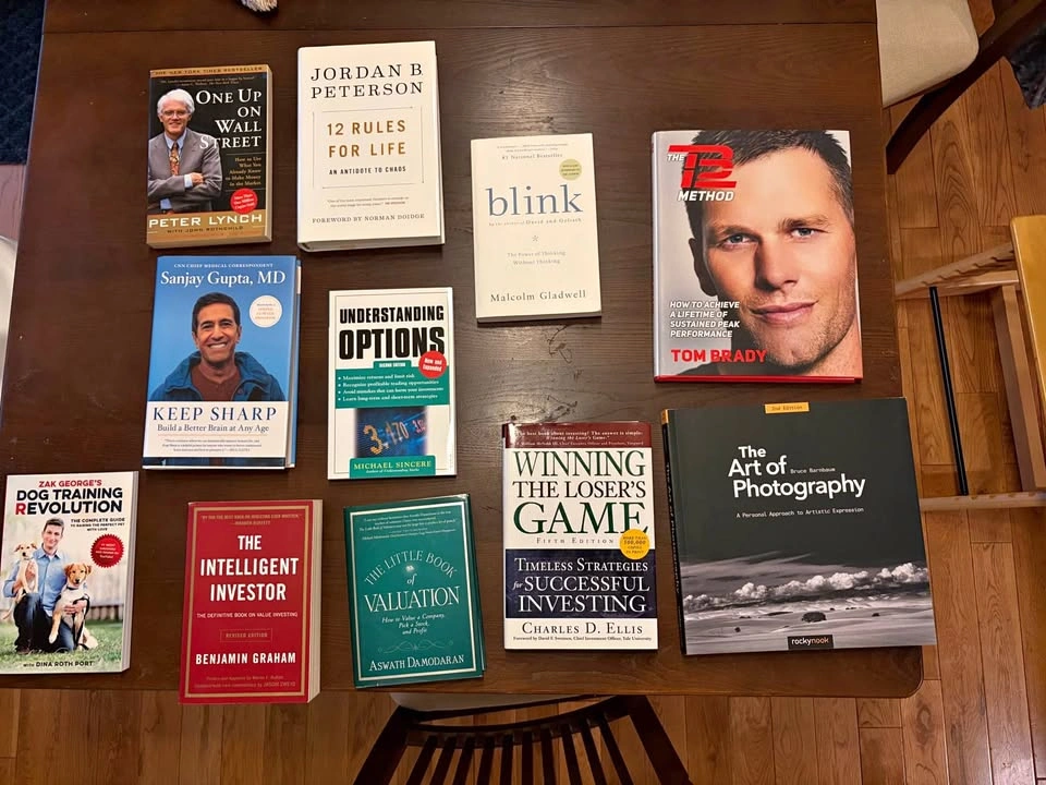 Various books