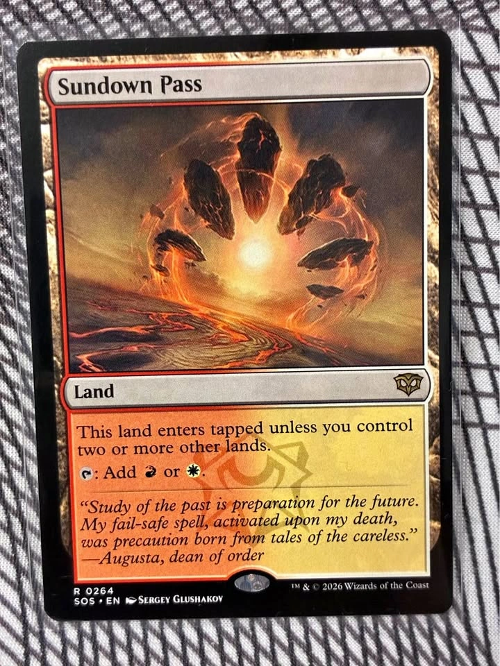 Sundown Pass MTG Card