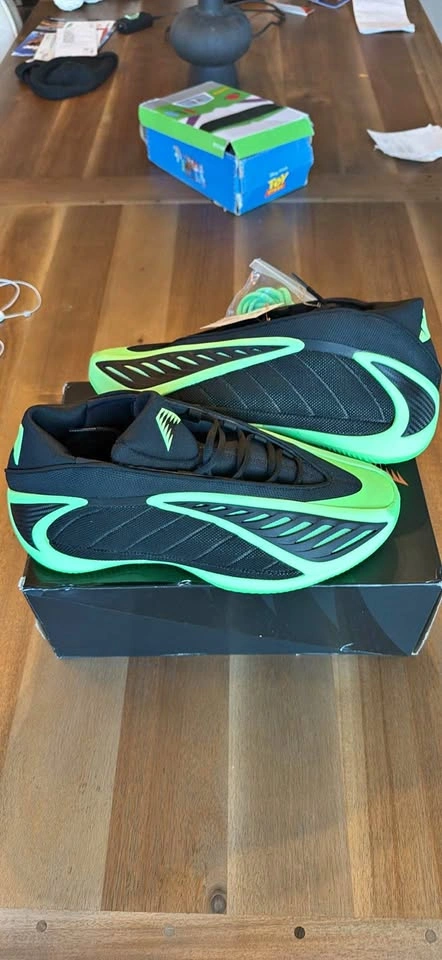 adidas Anthony Edwards 1 Low Lucid Lime Size 11.5 men