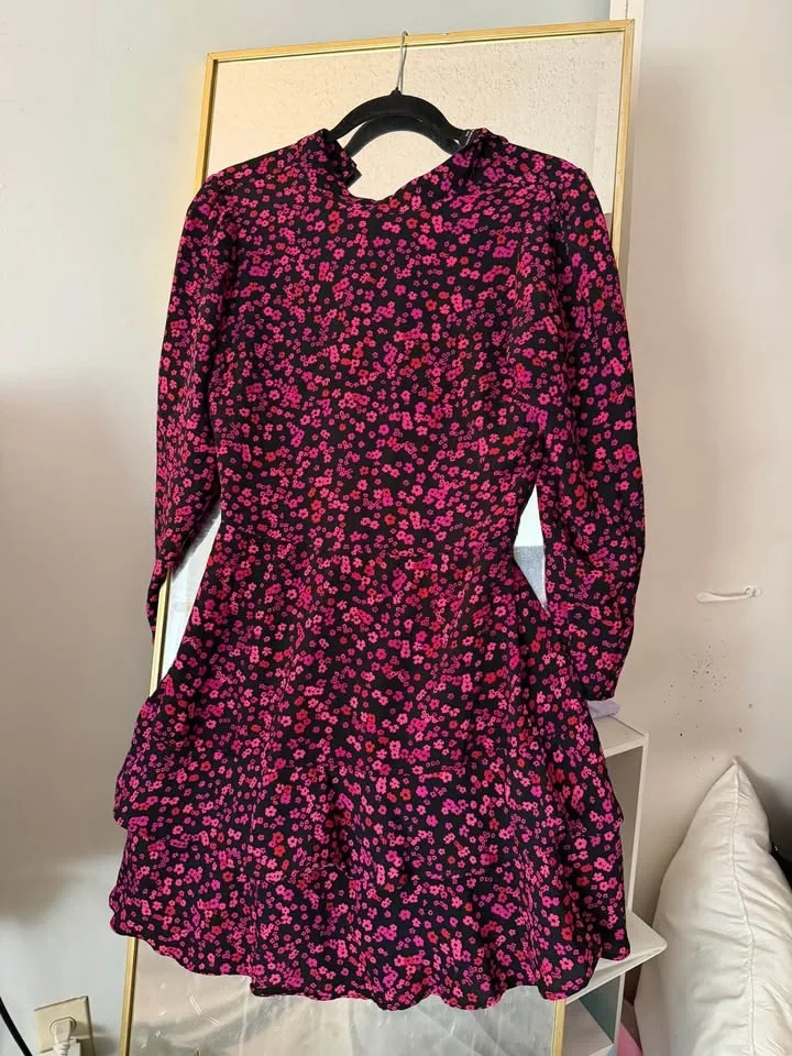 Dorothy Perkins Floral Long Sleeve Mini Dress - photo 2