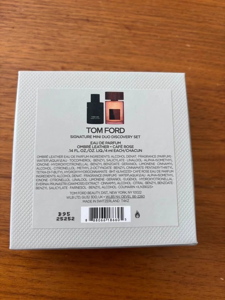 Tom Ford Fragrance Set – Ombré Leather & Café Rose - photo 2