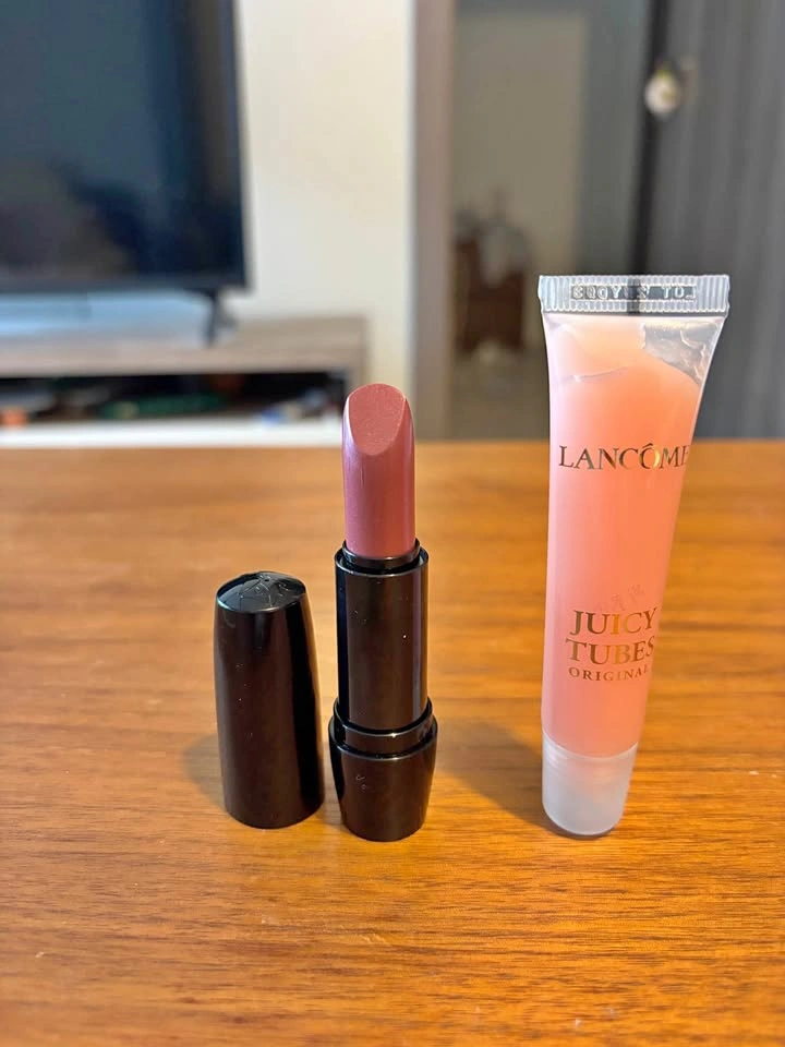 Lancôme Lipstick Set - Full Size 337 & Juicy Tubes Gloss