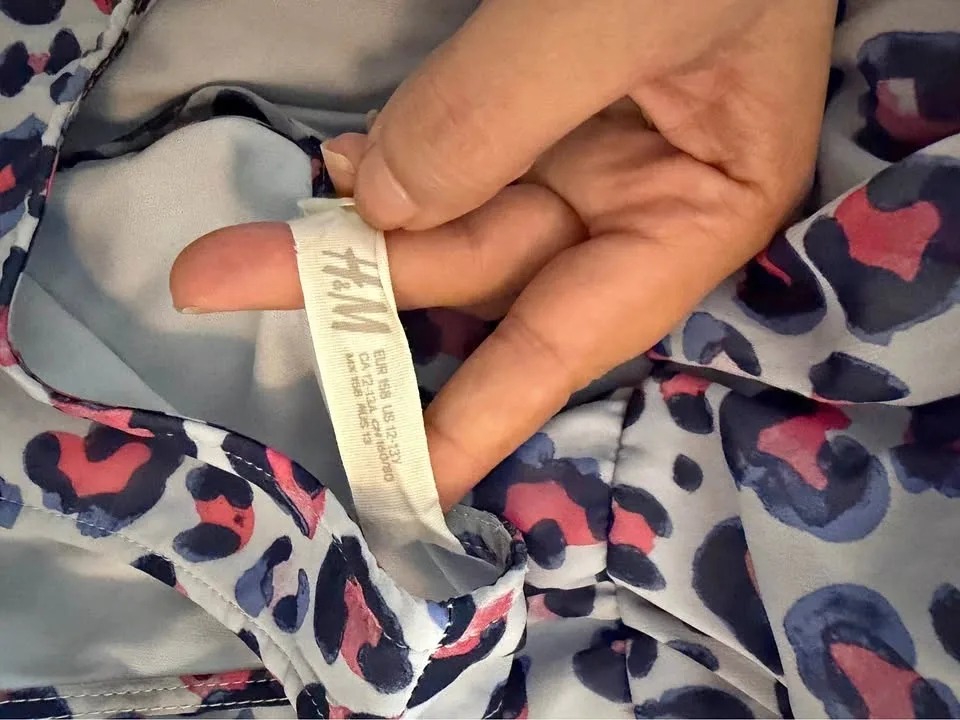 H&M Girls Leopard Print Dress