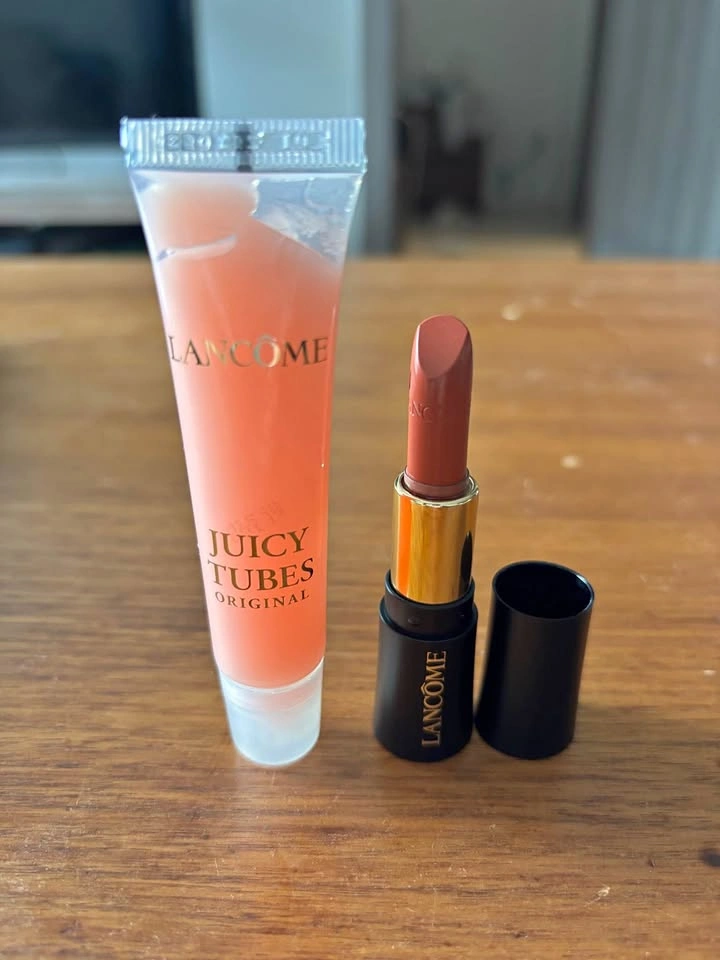 Lancôme L’Absolu Rouge Cream Lipstick #274 & Juicy Tubes Set