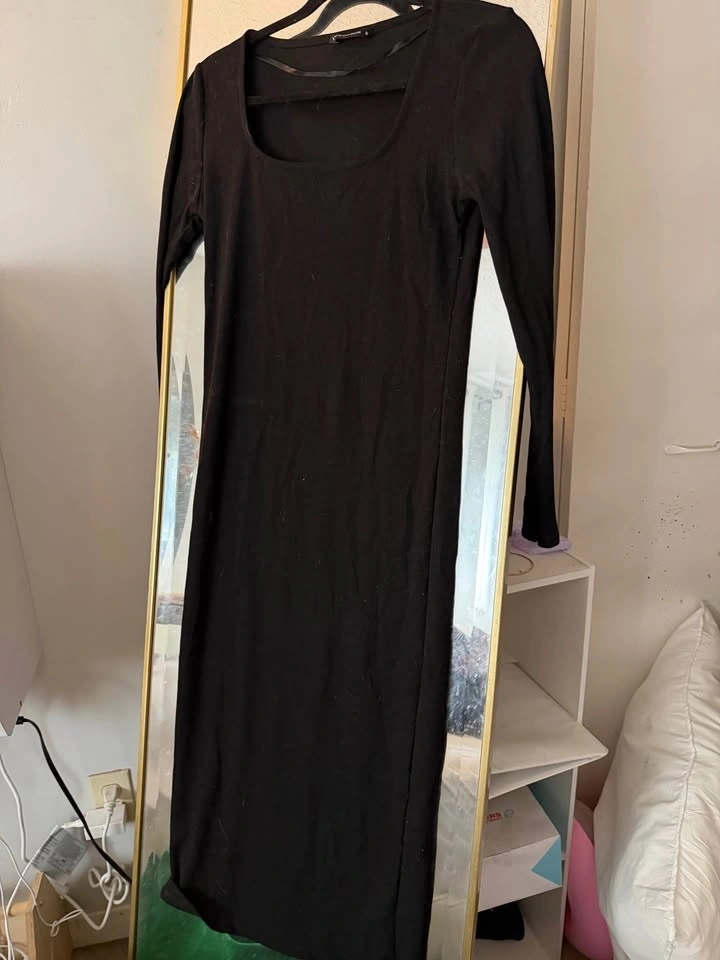 LC Waikiki Long Sleeve Ribbed Midi Dress - photo 3