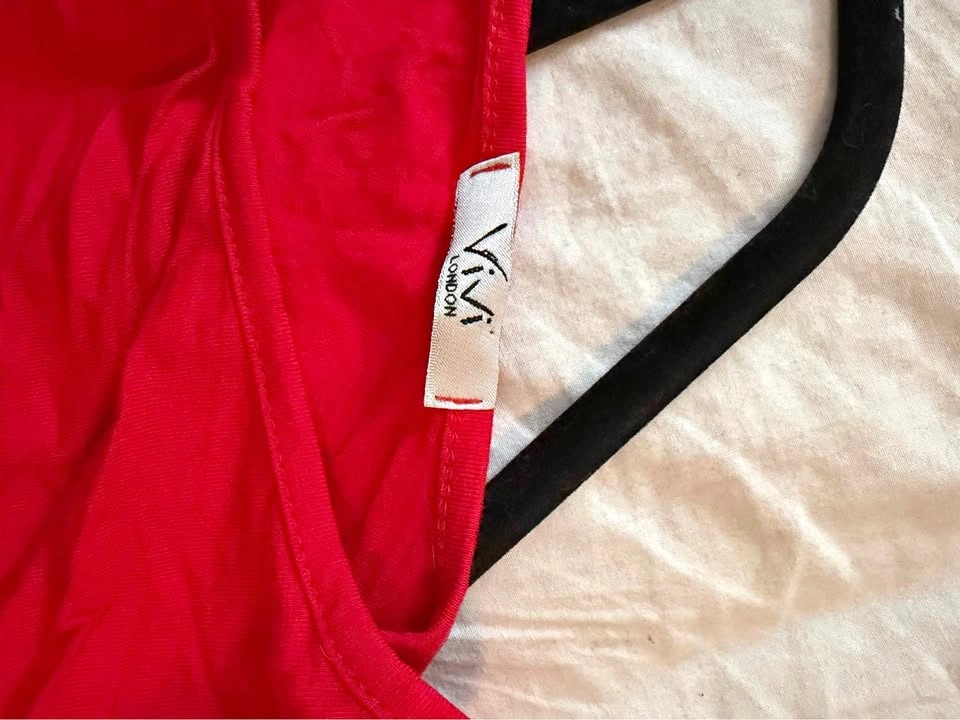 Vivi London Red Maxi Dress
