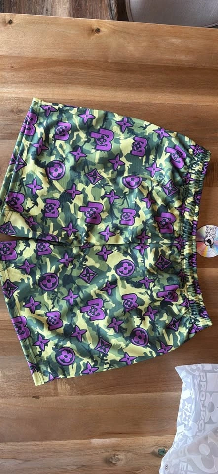 Project Madness Joker Monogram Mesh Shorts Size XL - photo 4