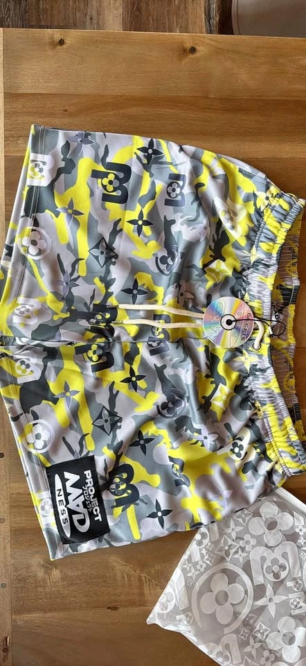 Project Madness Camo Mesh Shorts Size XL
