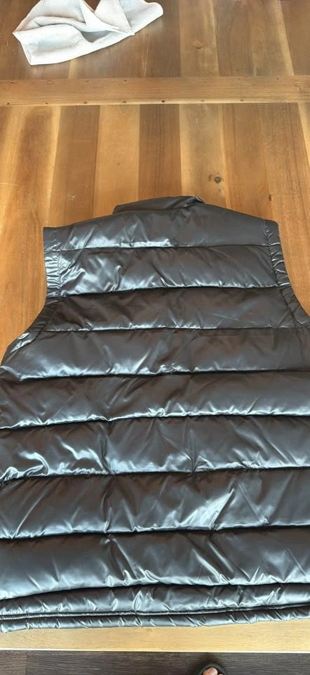 Vintage Adidas Originals Black Puffer Vest Size Large - photo 5