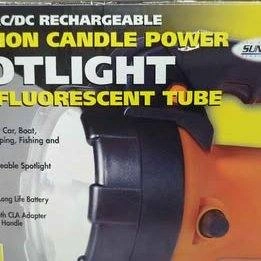 12V AC/DC Rechargeable 1 Million Candle Power Spotlight - photo 3