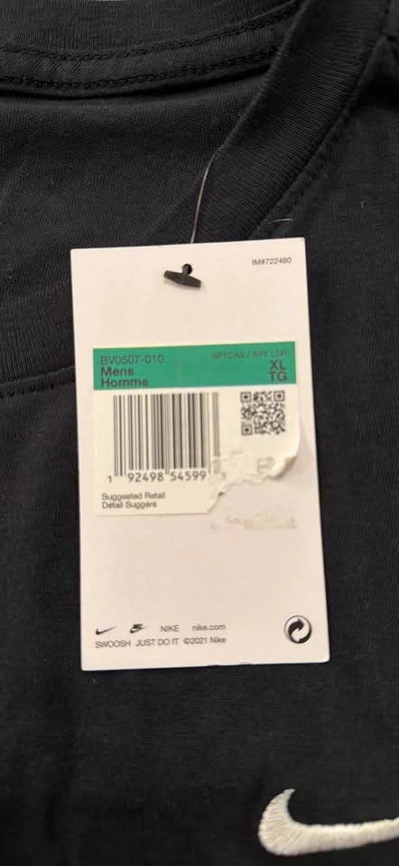 Nike Men's Short Sleeve T-Shirt XL - photo 3