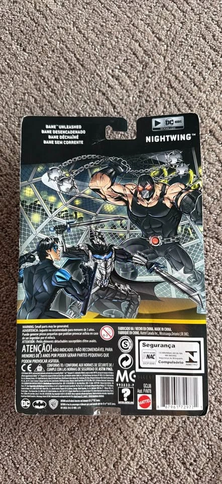 Mattel DC Batman 80 Years Nightwing Action Figure - photo 2