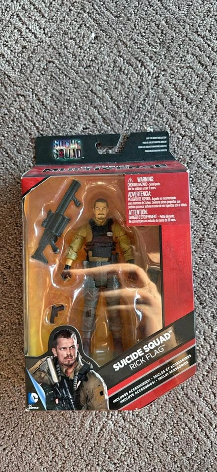 Mattel DC Comics Multiverse Suicide Squad Rick Flag Action Figur