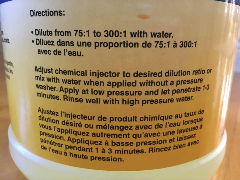 General All Purpose Pressure Washer Detergent | 4 Litres - photo 3