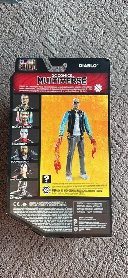 Mattel DC Comics Multiverse Suicide Squad Diablo Action Figure - photo 2
