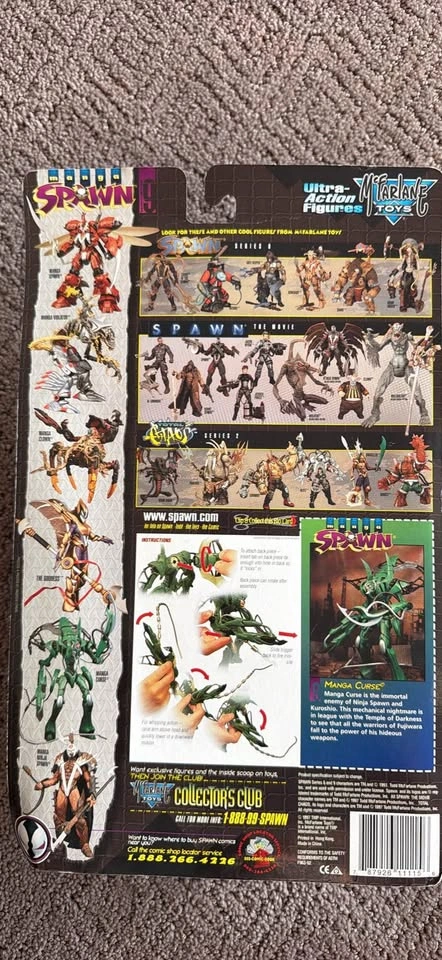 McFarlane Toys Manga Spawn Manga Curse Action Figure - photo 2