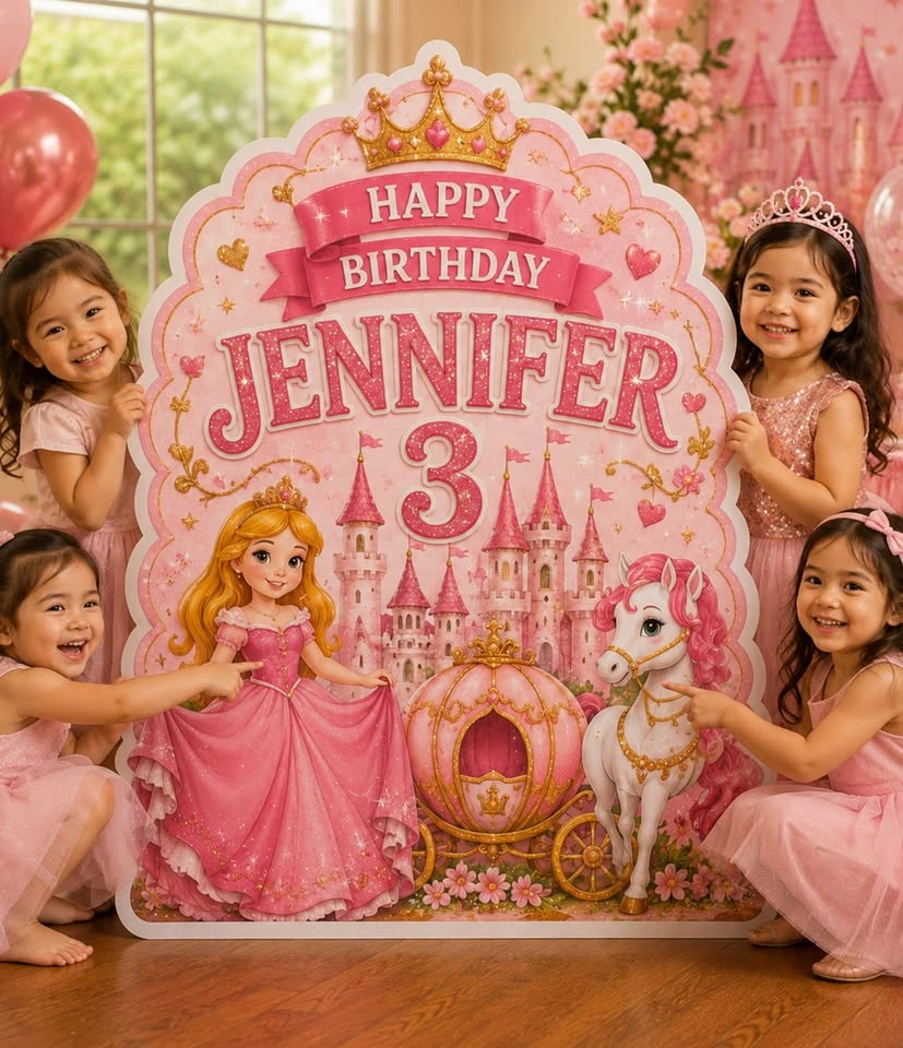Personalized Birthday Photo Standee - photo 3