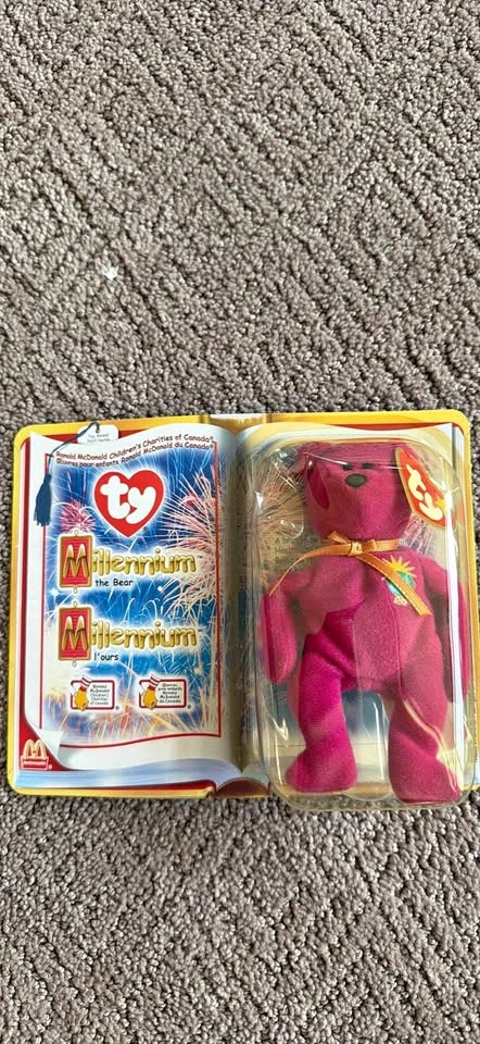 Ty McDonald's Teenie Beanie Baby Millennium the Bear