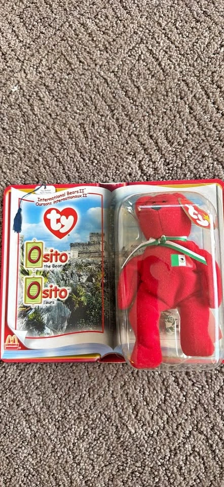 Ty McDonald's Teenie Beanie Babies 2000 Osito the Bear