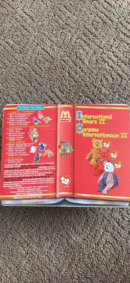 Ty McDonald's Teenie Beanie Babies 2000 Osito the Bear - photo 2