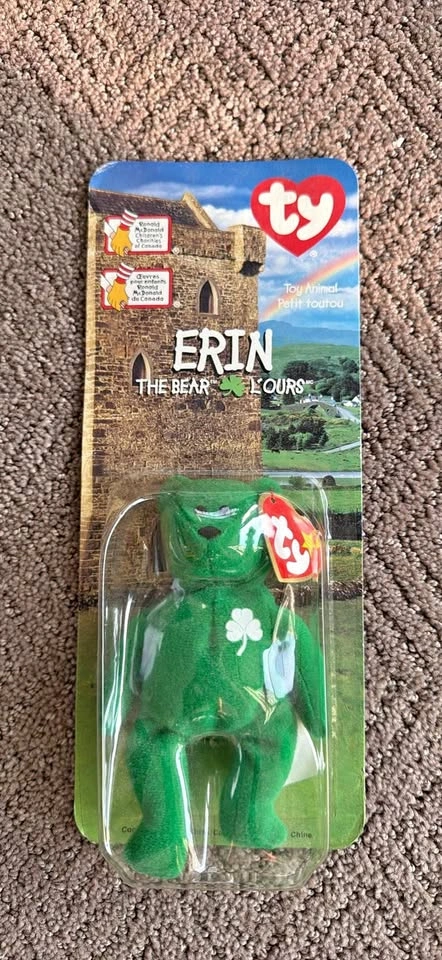 Ty Beanie Babies Erin the Bear